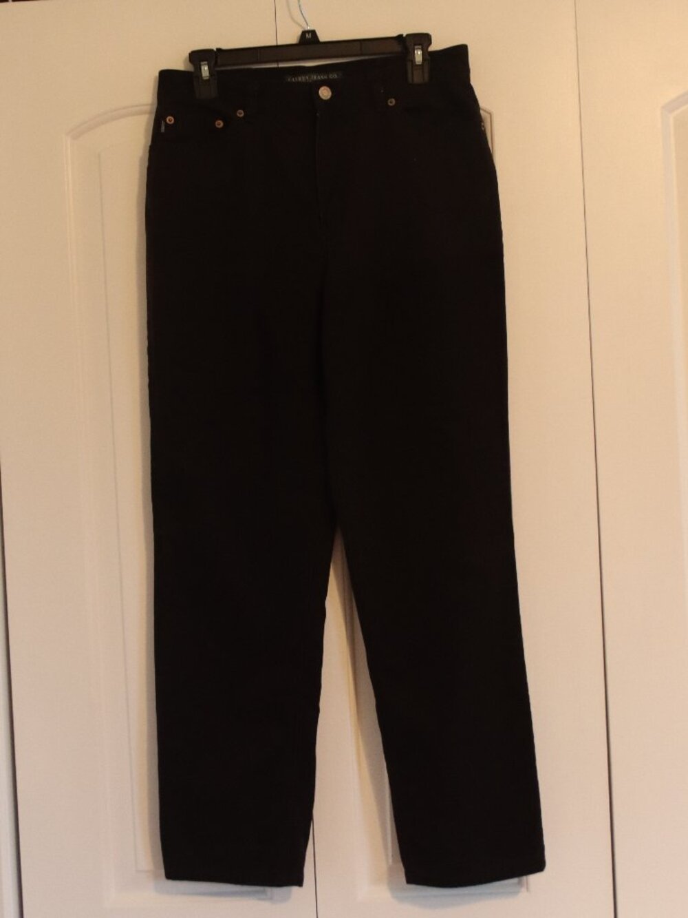 Lauren Jeans Co. Ralph Lauren Black 100% Cotton 5 Pocket Pants Size 10